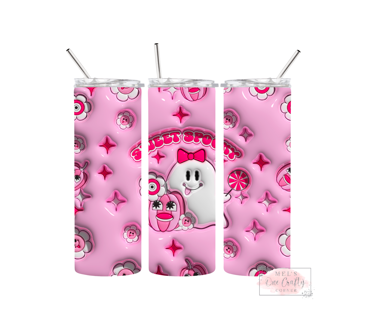 Sublimation Print Tumbler - Sweet Spooky