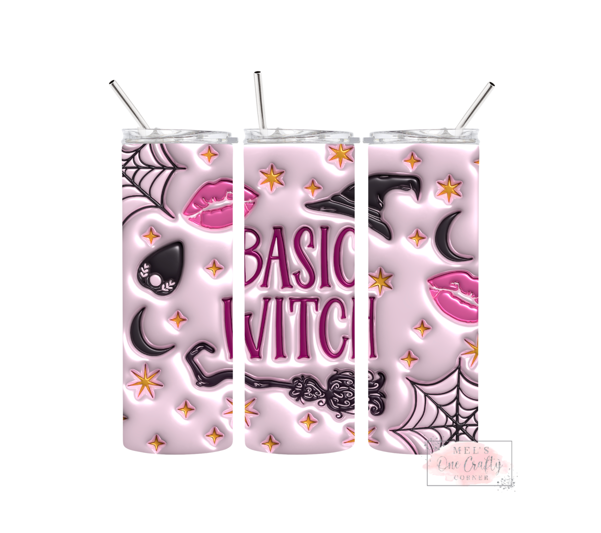Sublimation Print Tumbler - Basic Witch
