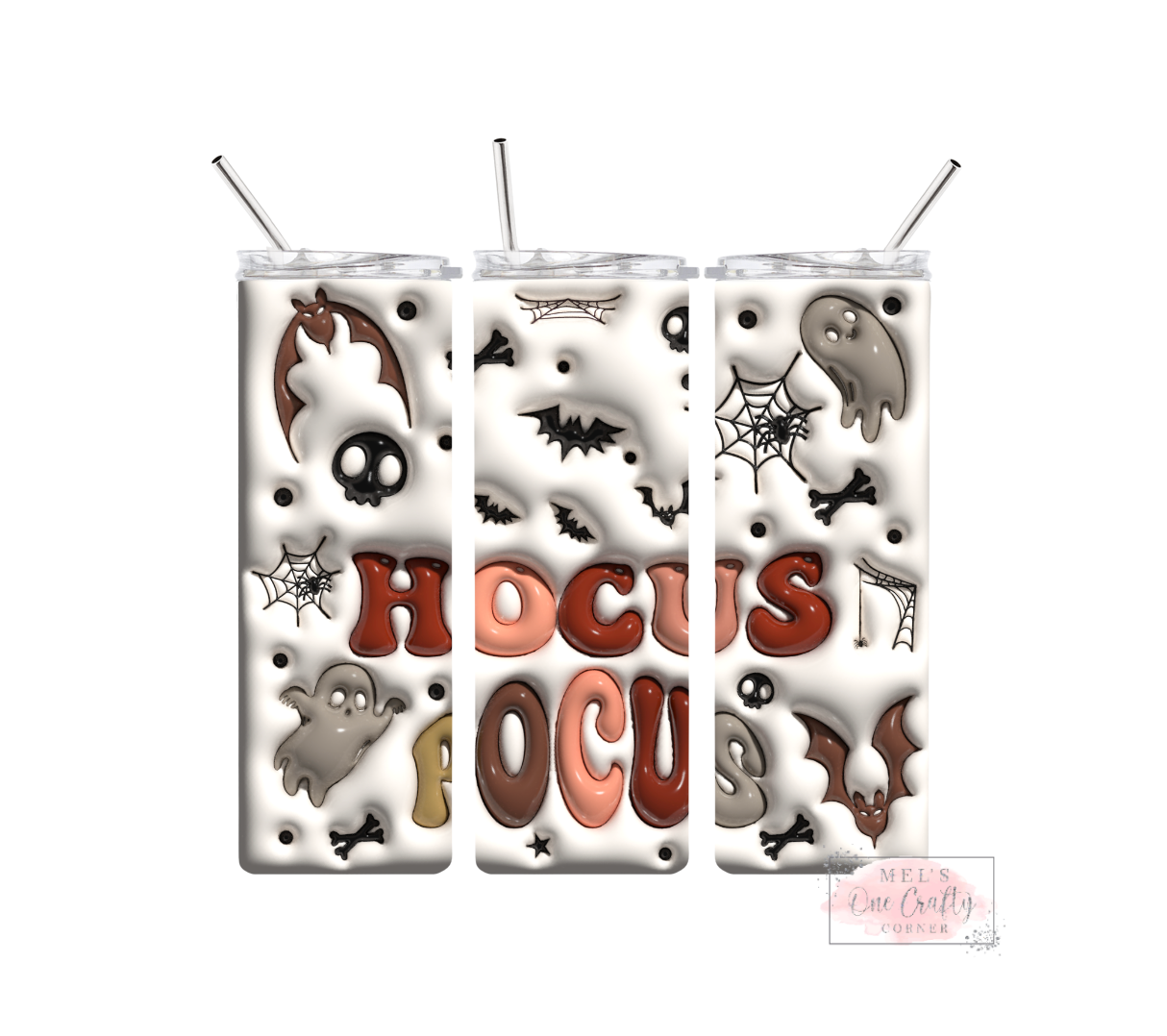 Sublimation Print Tumbler - Hocus Pocus Boo