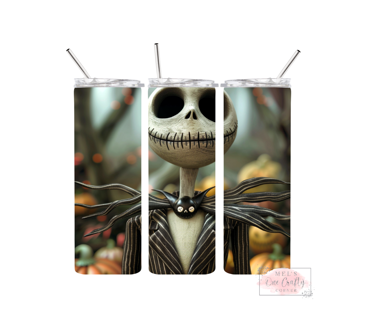 Sublimation Print Tumbler - Jack Nightmare