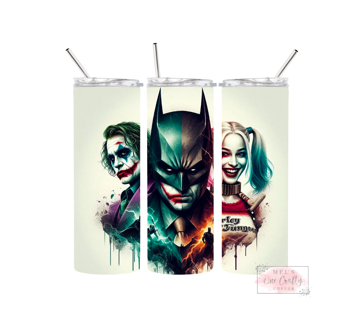Sublimation Print Tumbler Wrap - Batman Crew