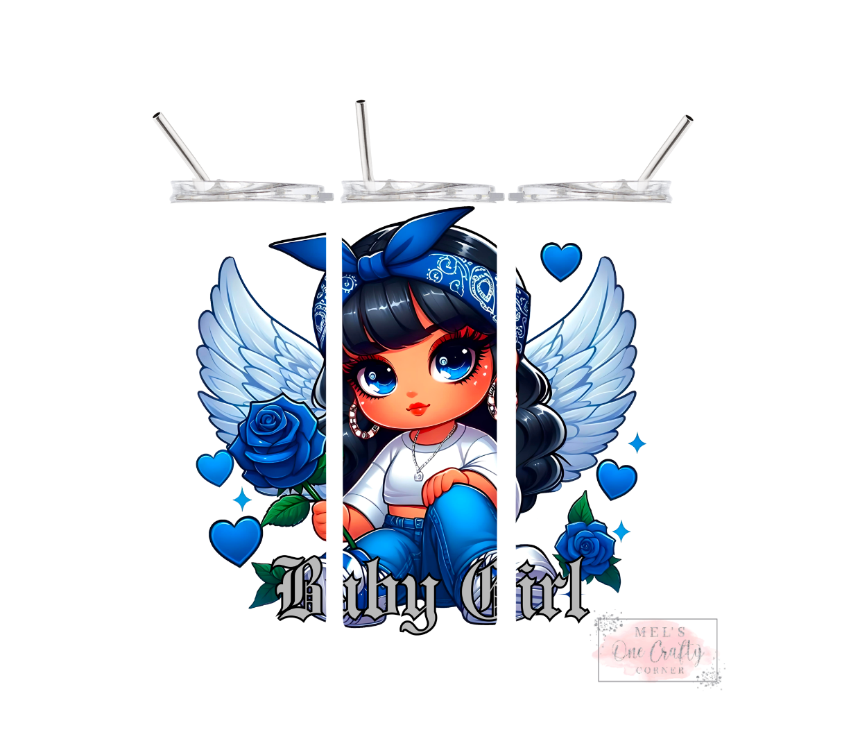 Sublimation Print Tumbler Wrap - Baby Girl