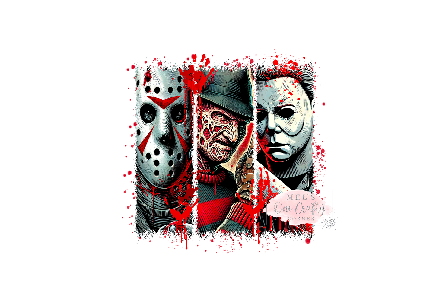 Bloody Mask - DTF Transfer