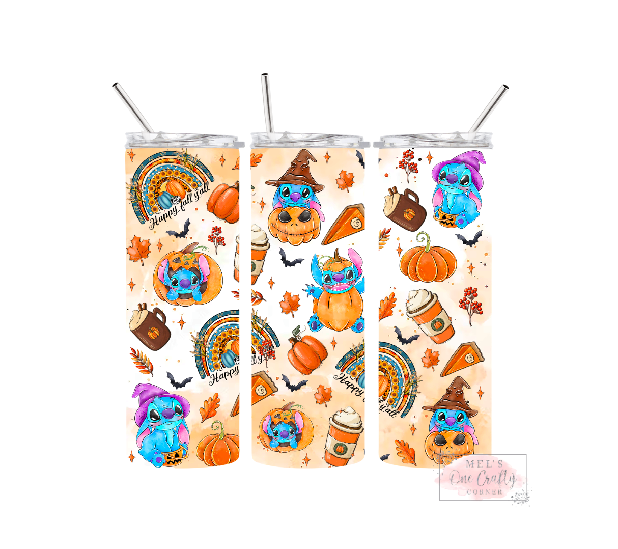 Fall Stitch Tumbler