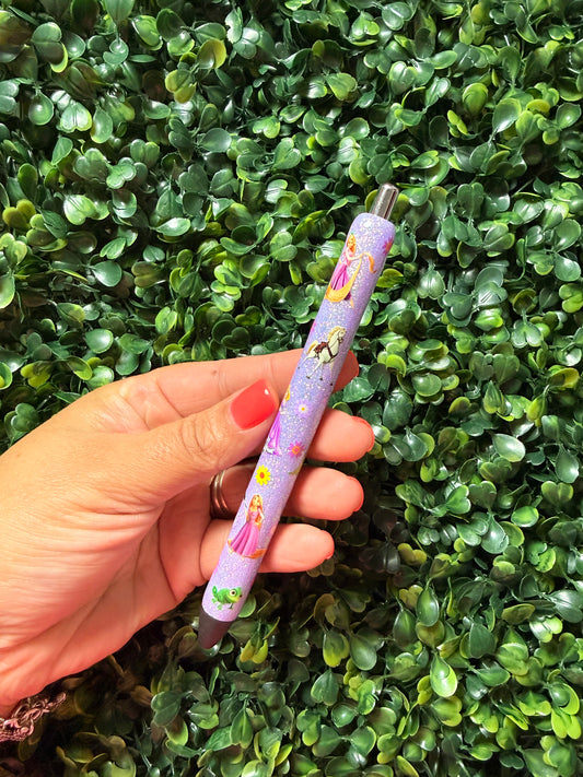 Rapunzel Glitter Pen