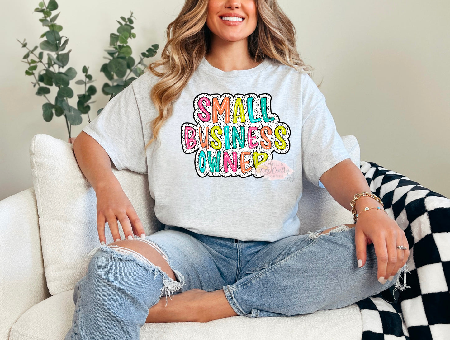 Title Bright Doodle Shirt