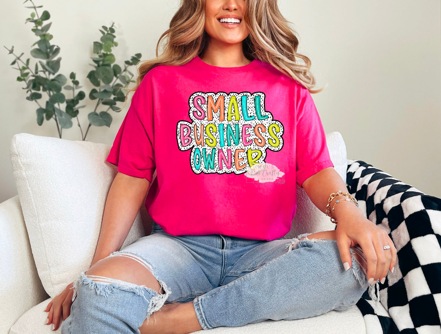 Title Bright Doodle Shirt
