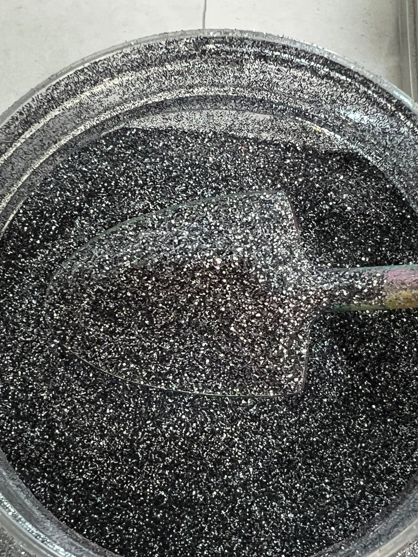 Gun Metal Glitter