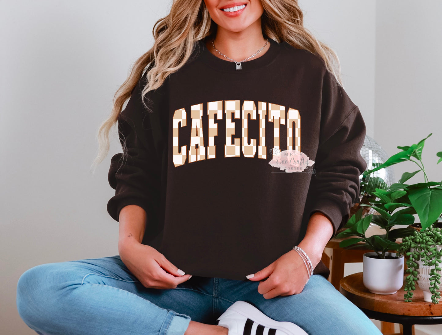 Cafecito Crew Neck Sweatshirt