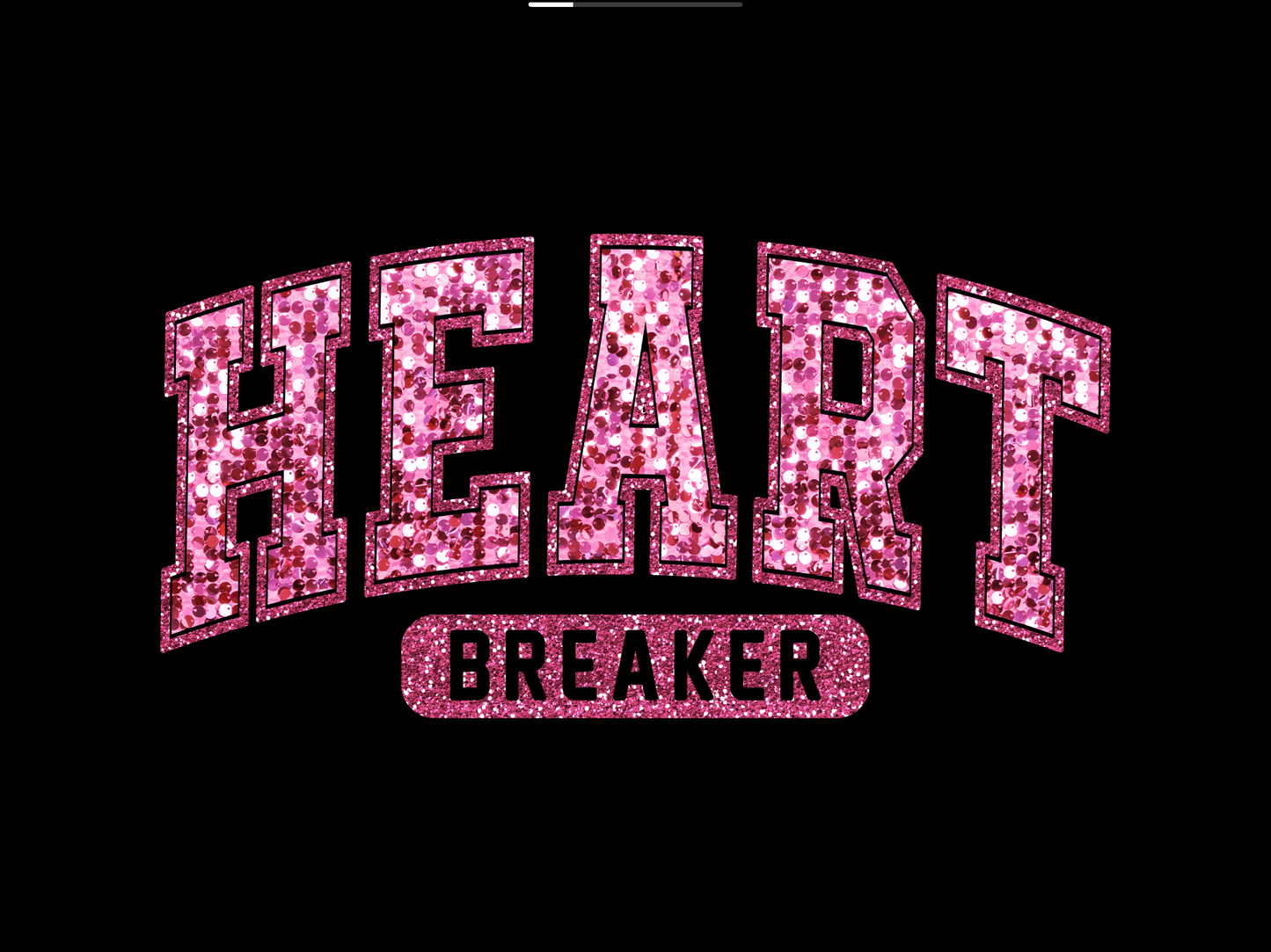 T-Shirt Sublimation Print - Heart Breaker