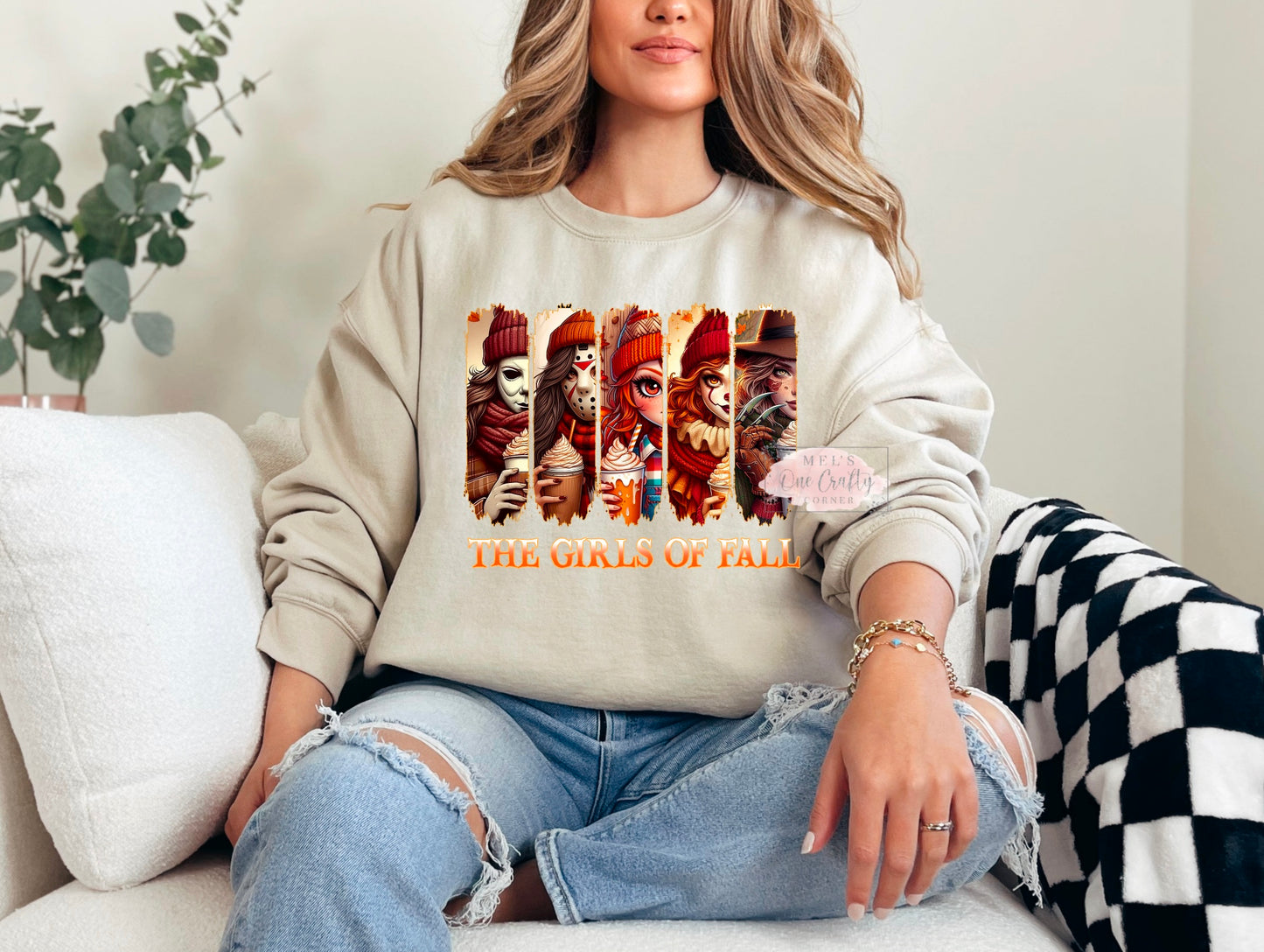 The Ladies of Fall Crew Neck