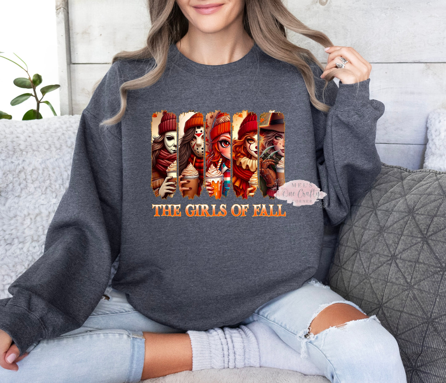 The Ladies of Fall Crew Neck