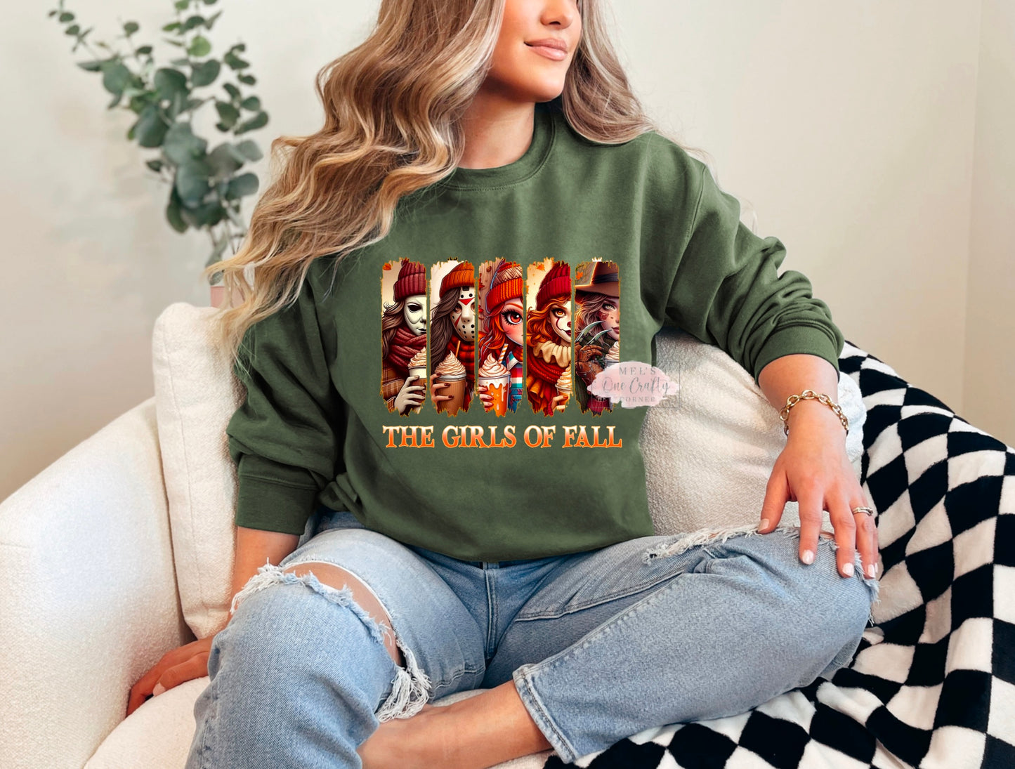 The Ladies of Fall Crew Neck
