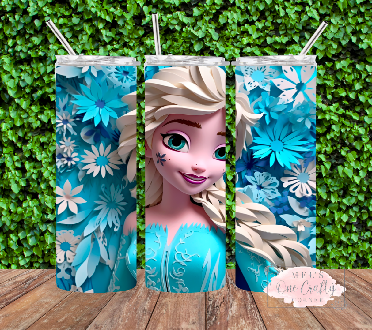 3D Ice Princess Tumbler