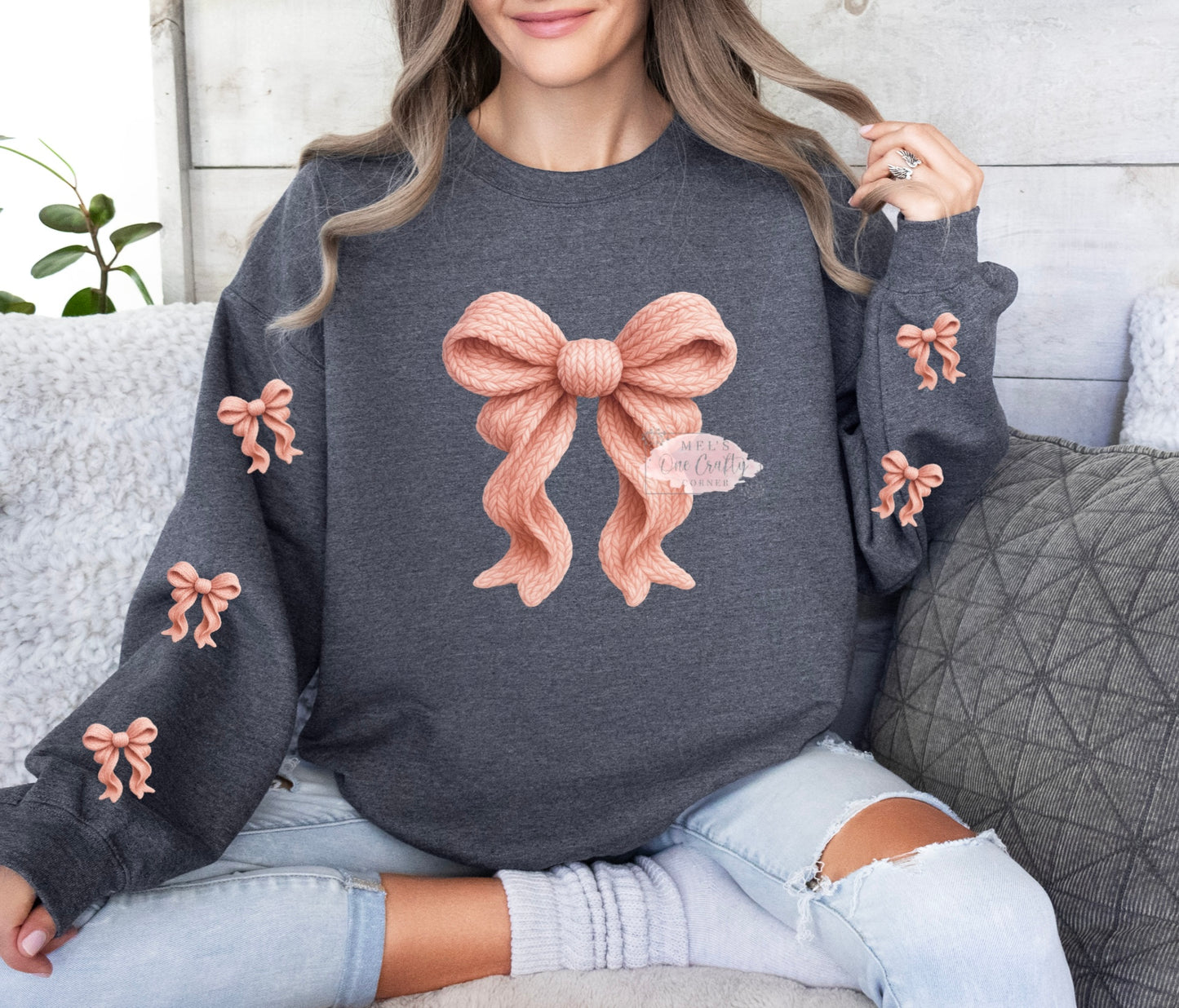 Coquette Crew Neck Sweater