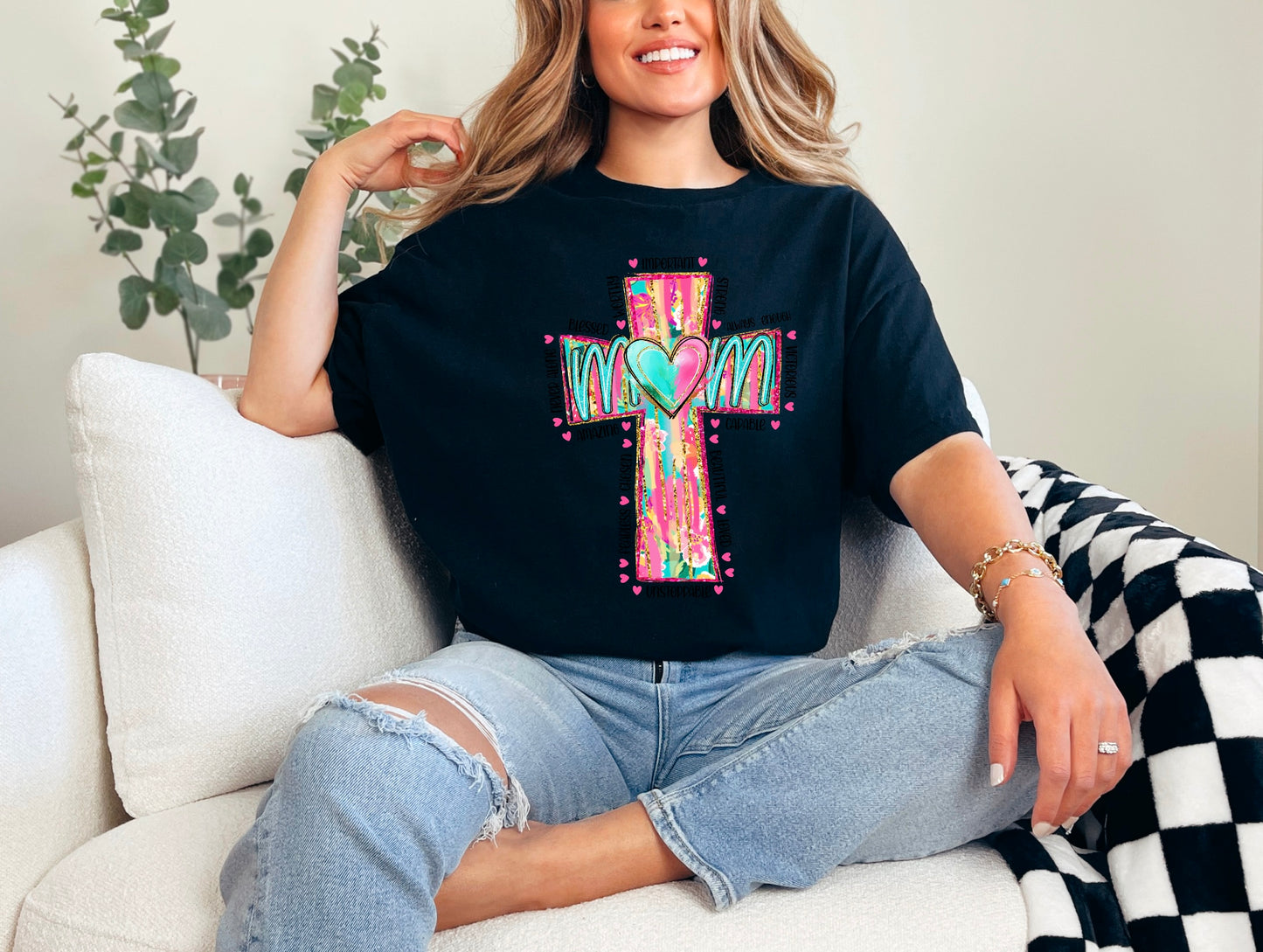 Mom Cross Shirt