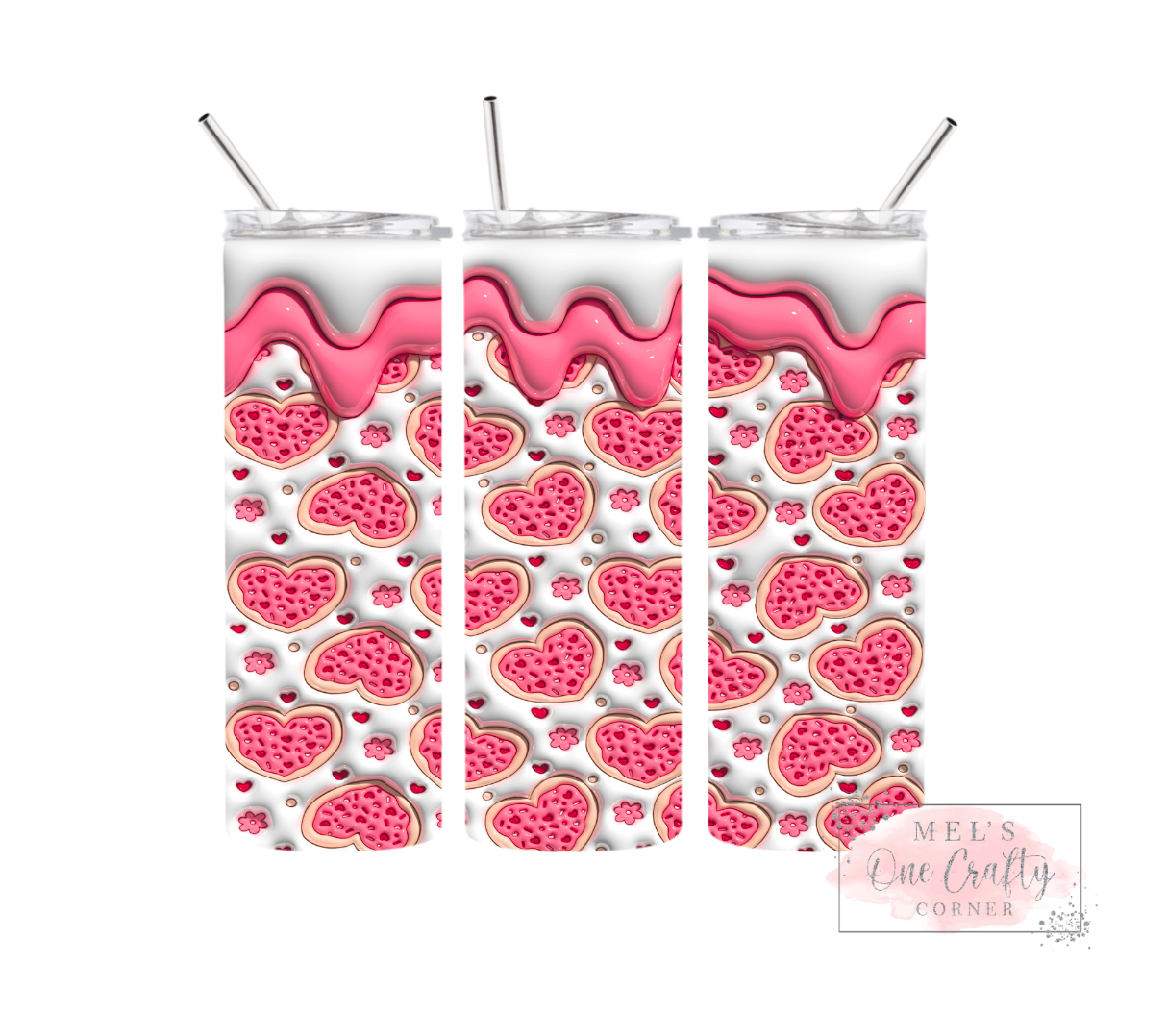Sublimation Print Tumbler Wrap - Cookies