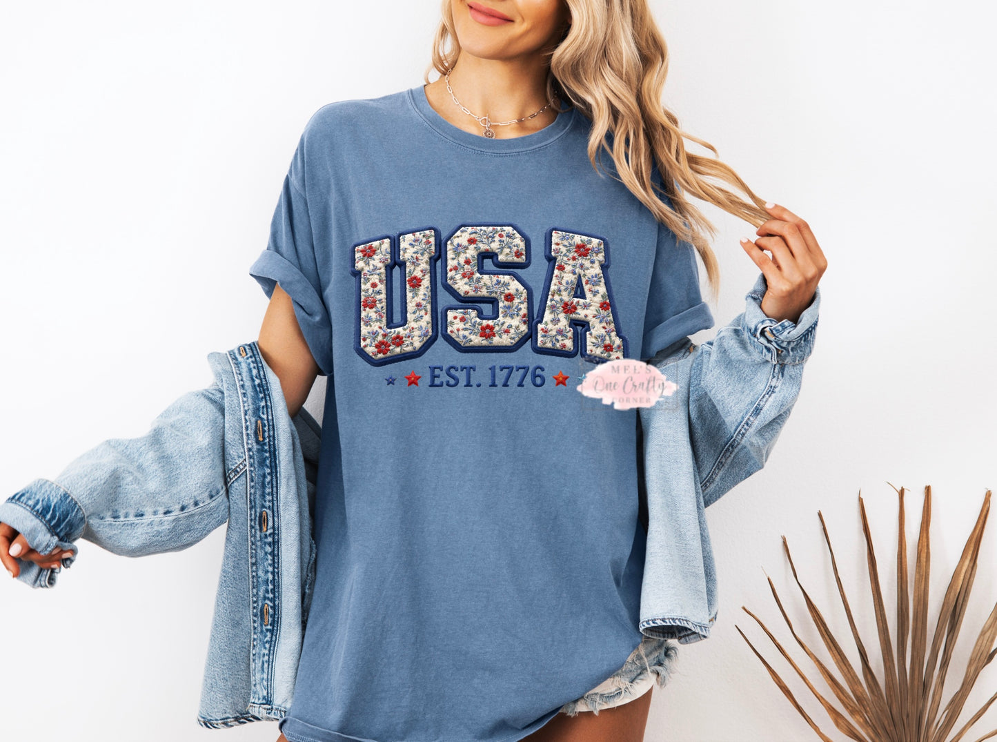 Faux Yarn USA Shirt