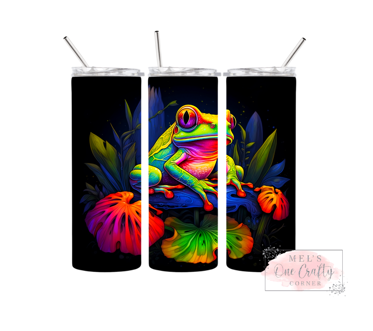 Sublimation Print Tumbler - Frog