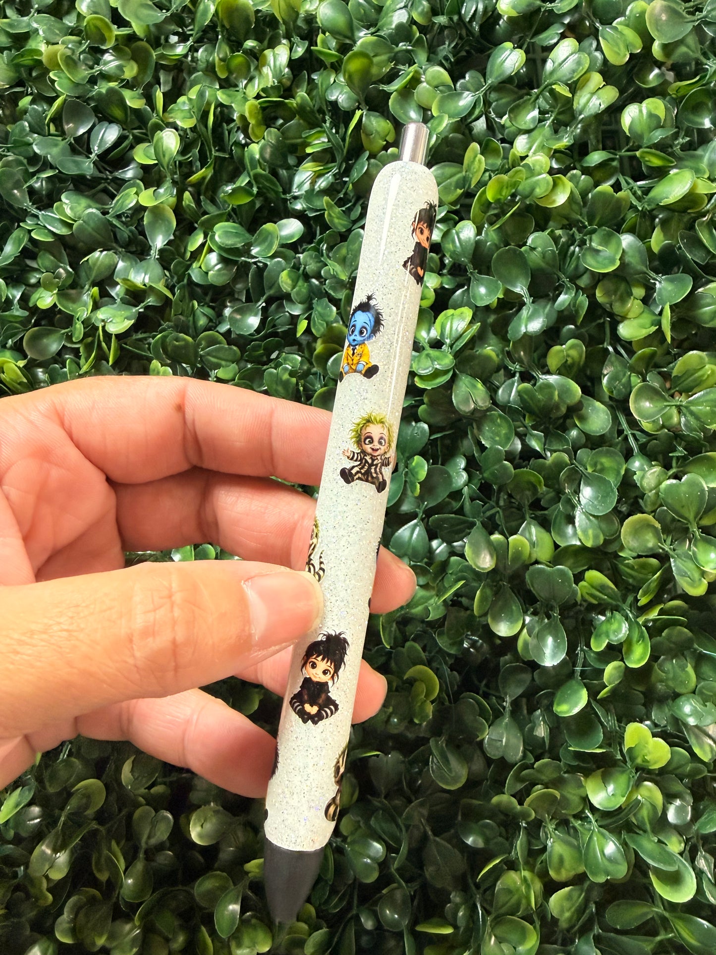 Baby Beetlejuice Glitter Pen