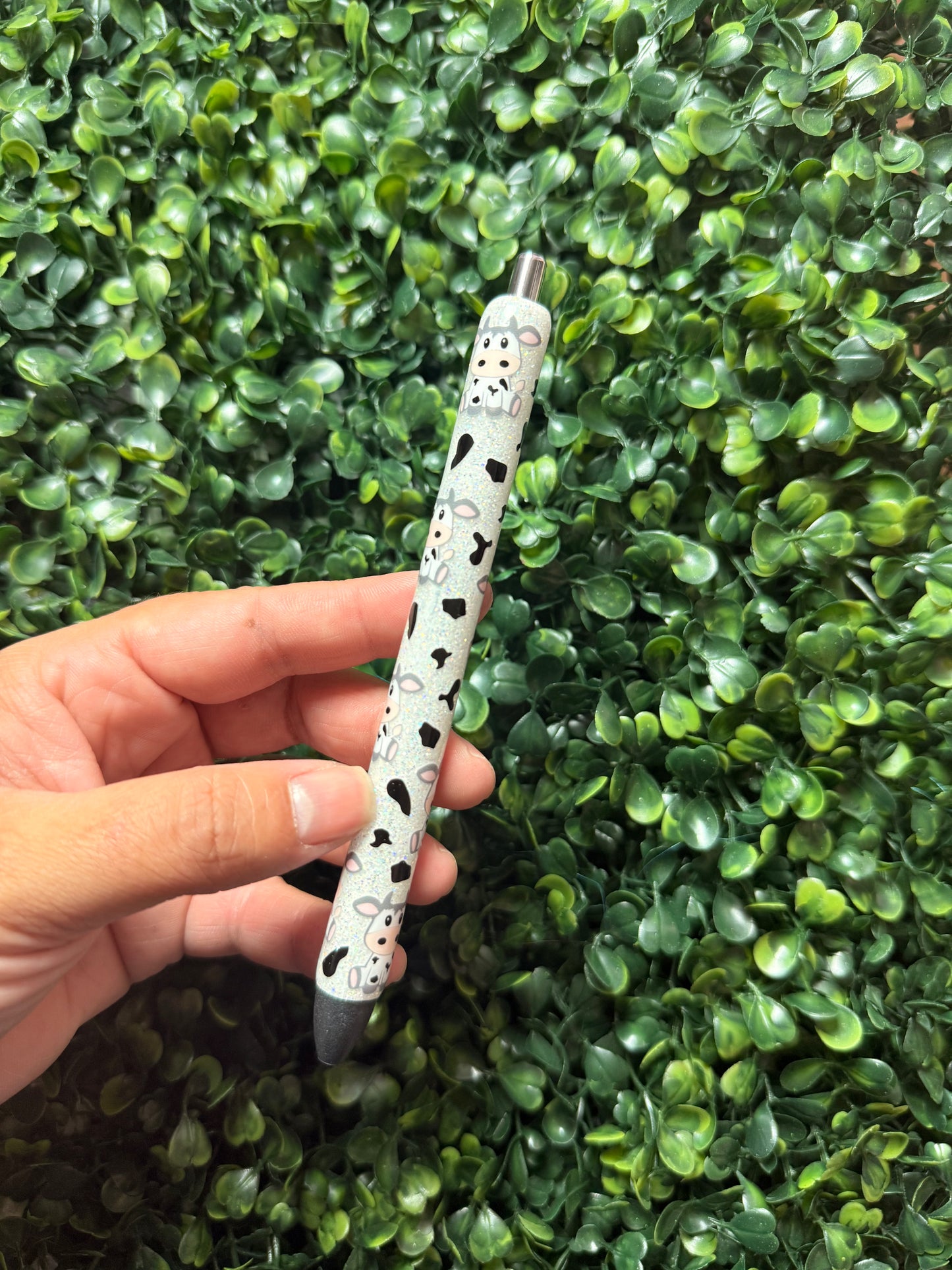 Baby Cow Glitter Pen