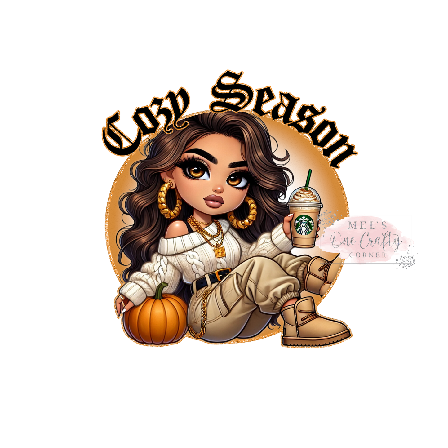 Latina Cozy Season - DTF Transfer