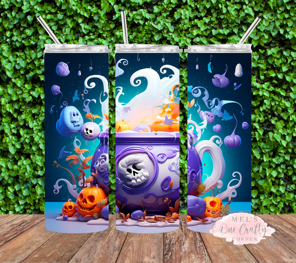Spooky Cauldron Tumbler