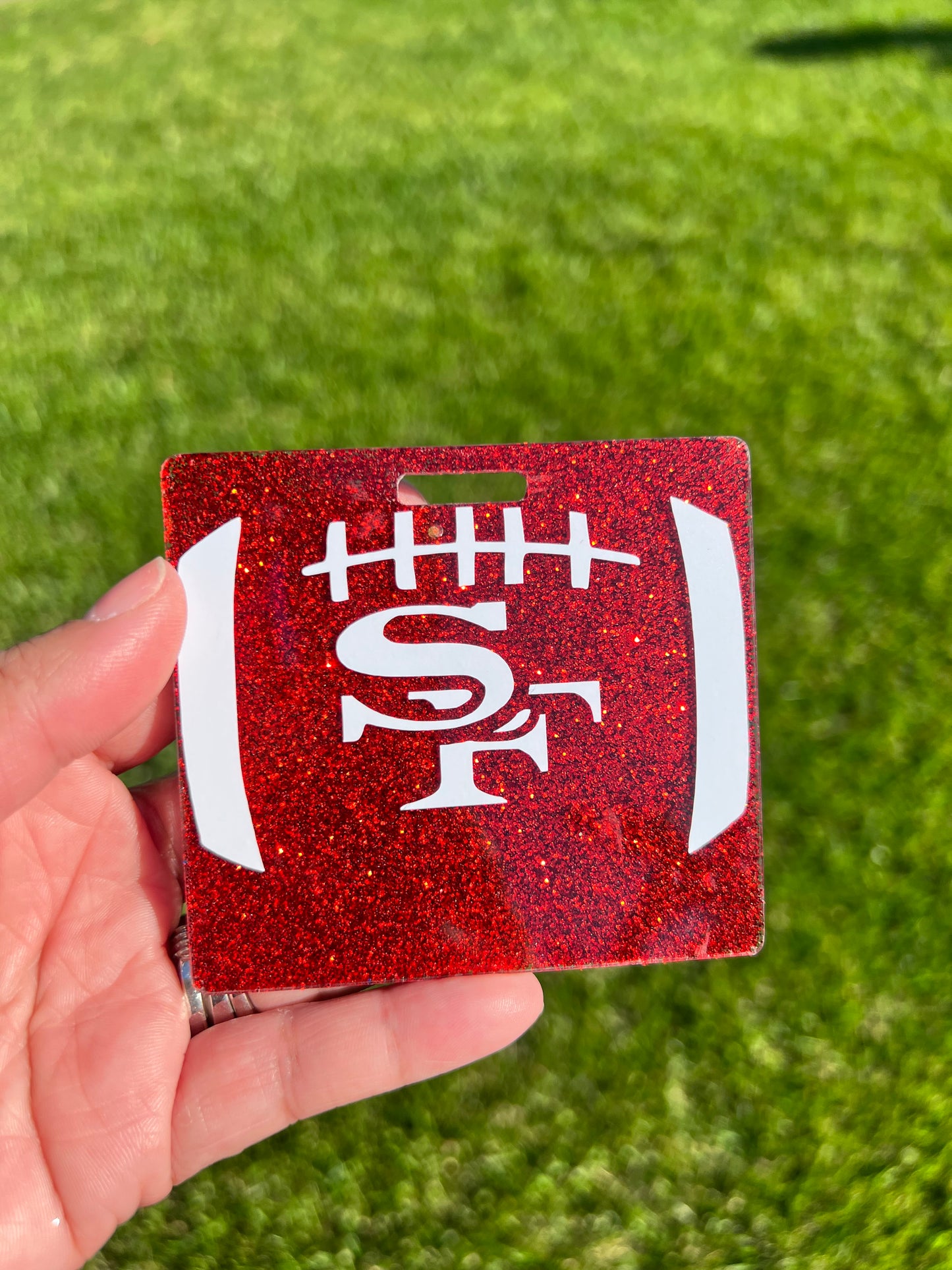 Football Horizontal Badge Buddy
