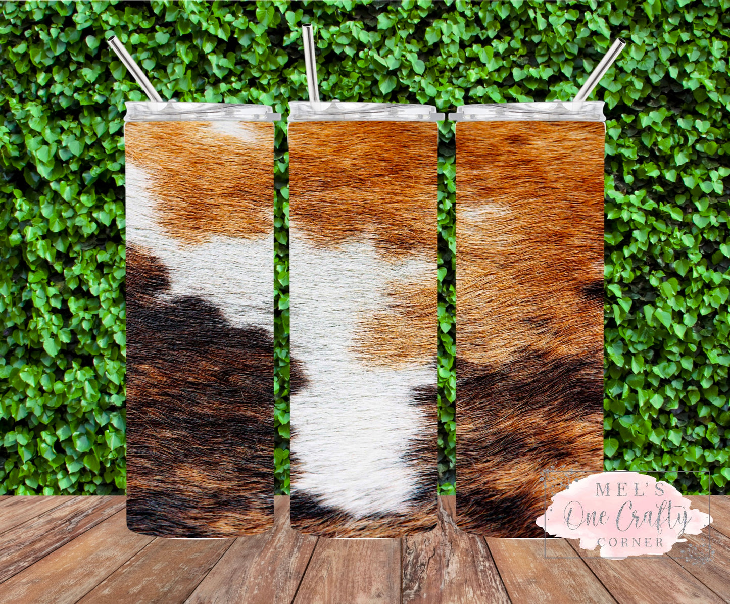 Cow Hair Tumbler 20 oz.