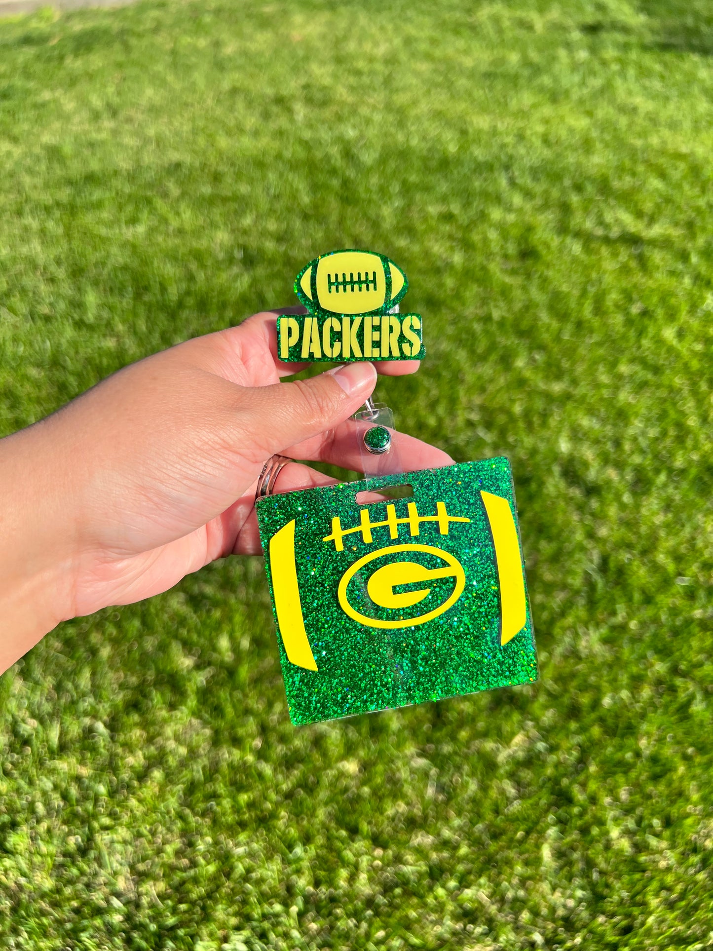 Football Bundle- Badge Reel & Badge Buddy