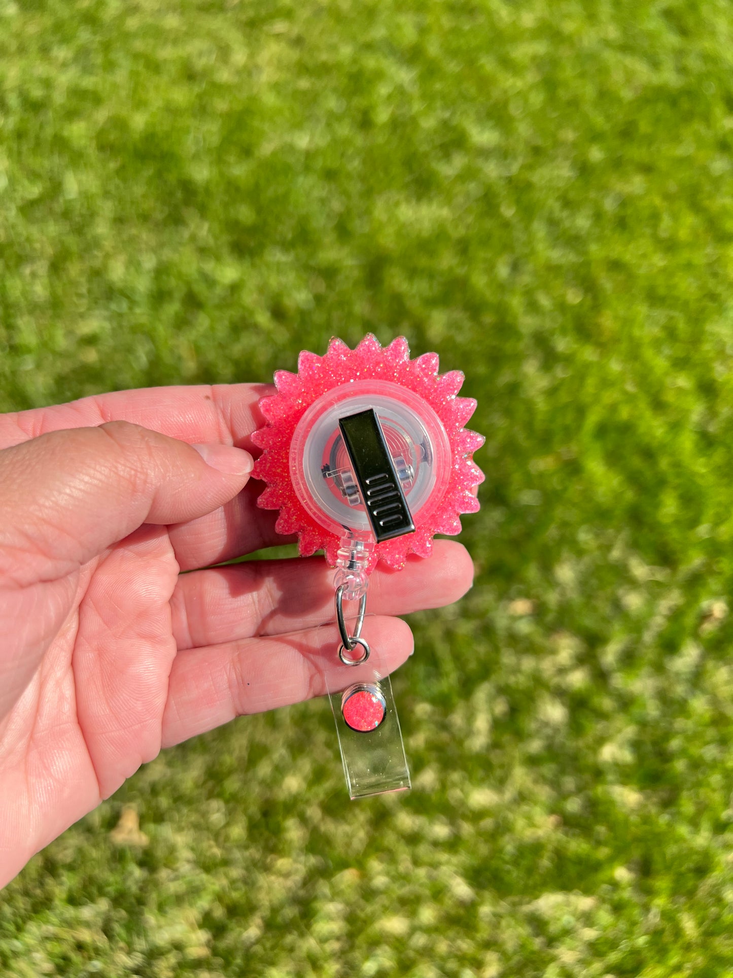 Sunflower Badge Reel