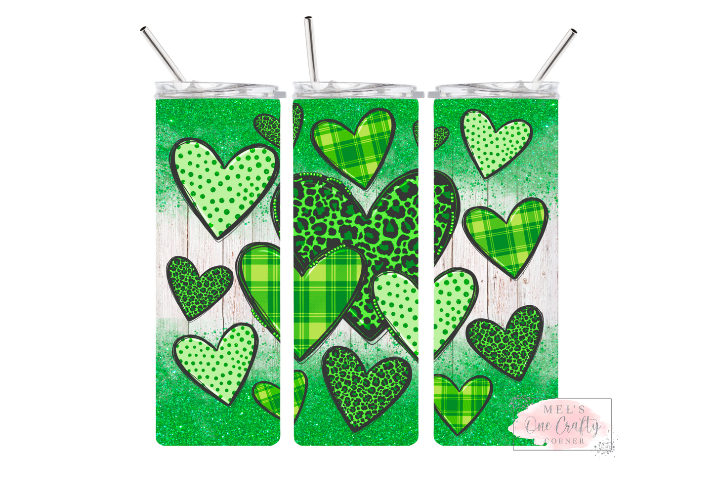 St. Patty’s Hearts Tumbler