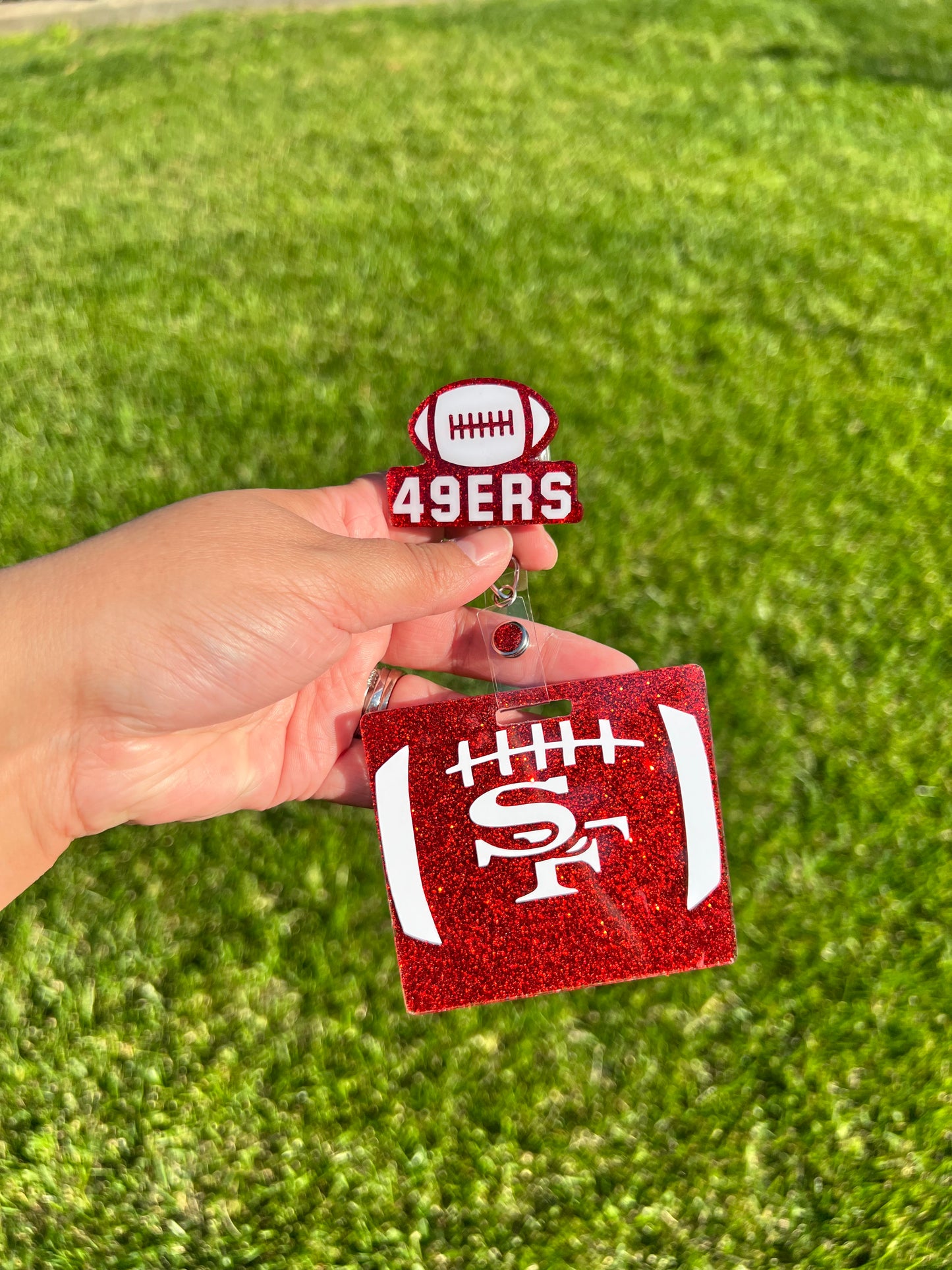 Football Bundle- Badge Reel & Badge Buddy