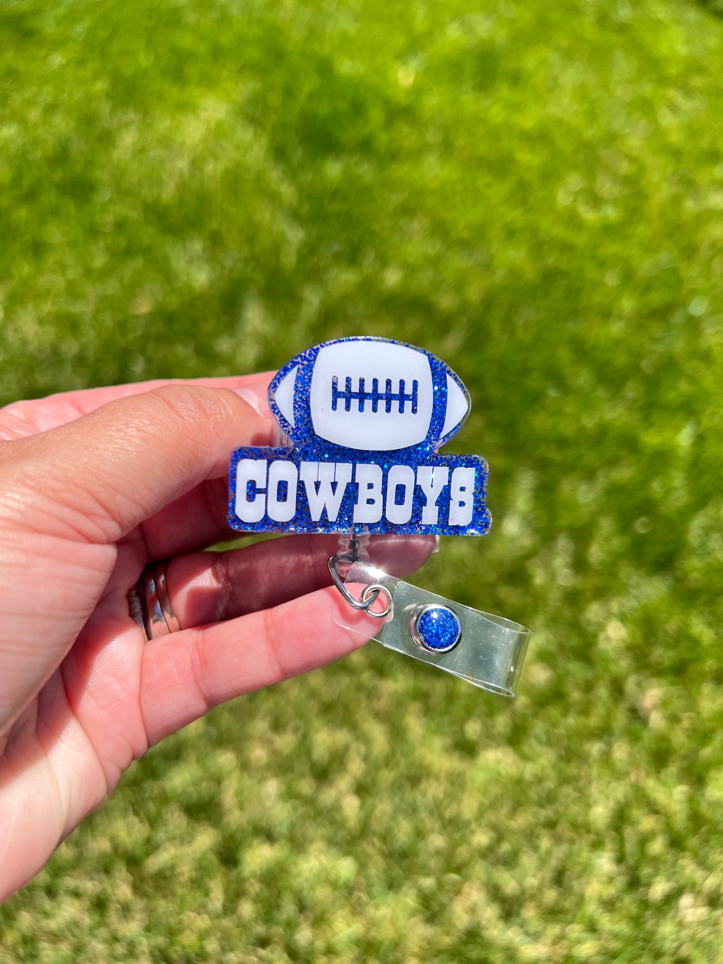 Football Badge Reel