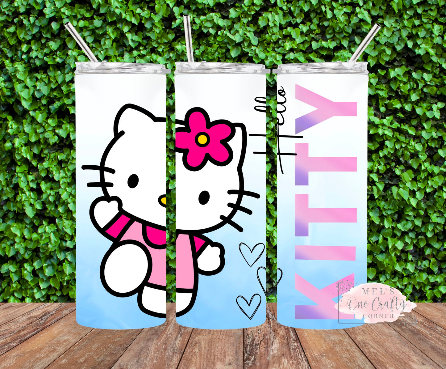 Sublimation Print Tumbler Wrap - Kitty