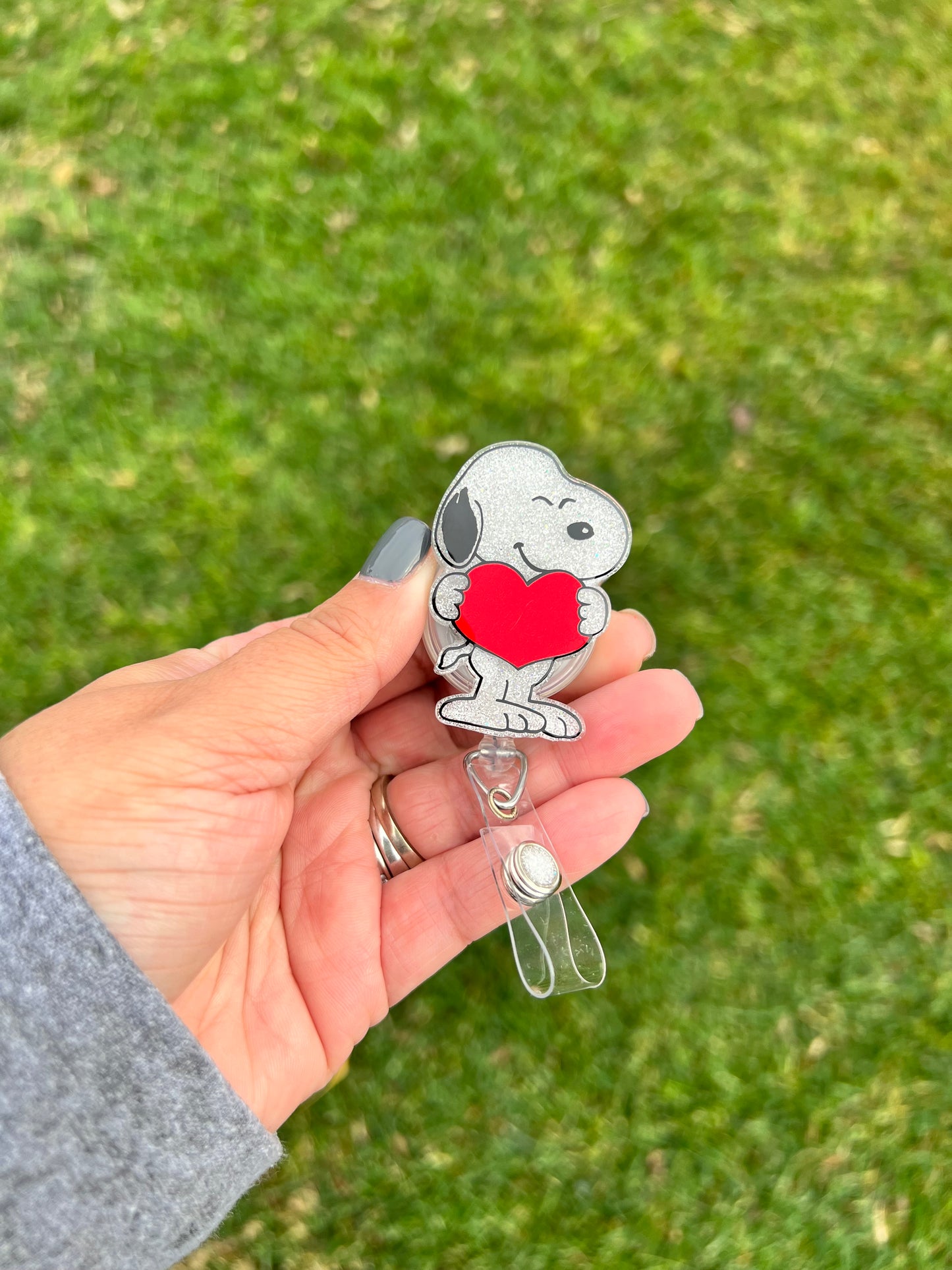 Ruff Heart Badge Reel