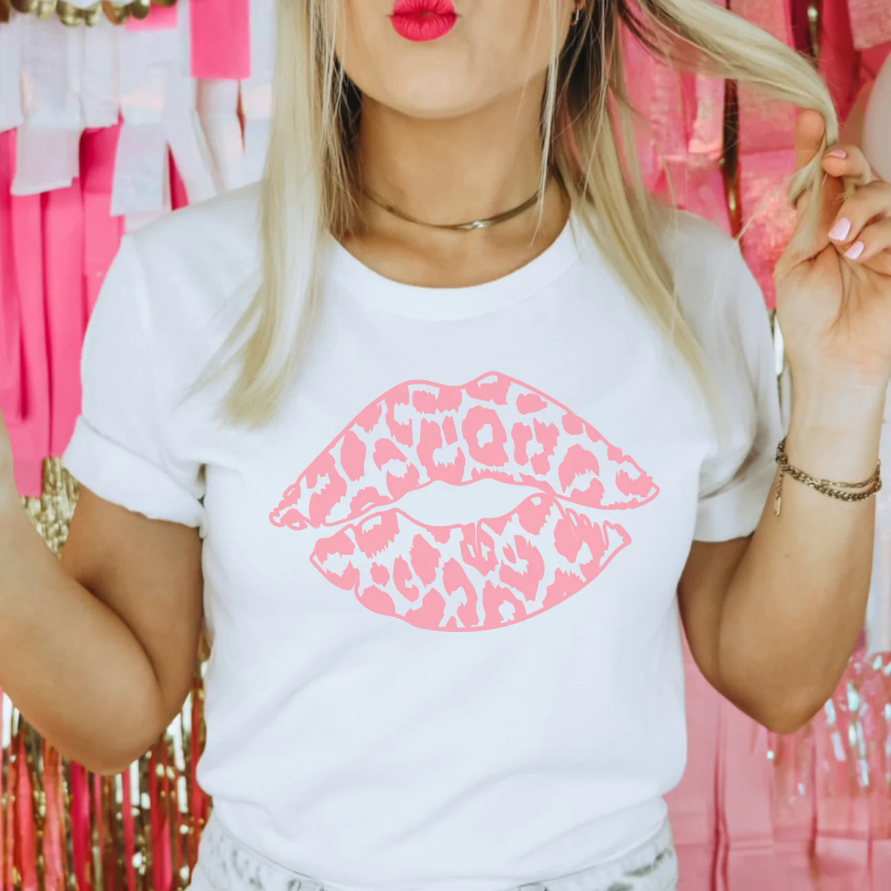Light Pink Lips Shirt