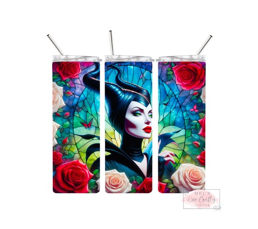 Sublimation Print Tumbler Wrap - Maleficent