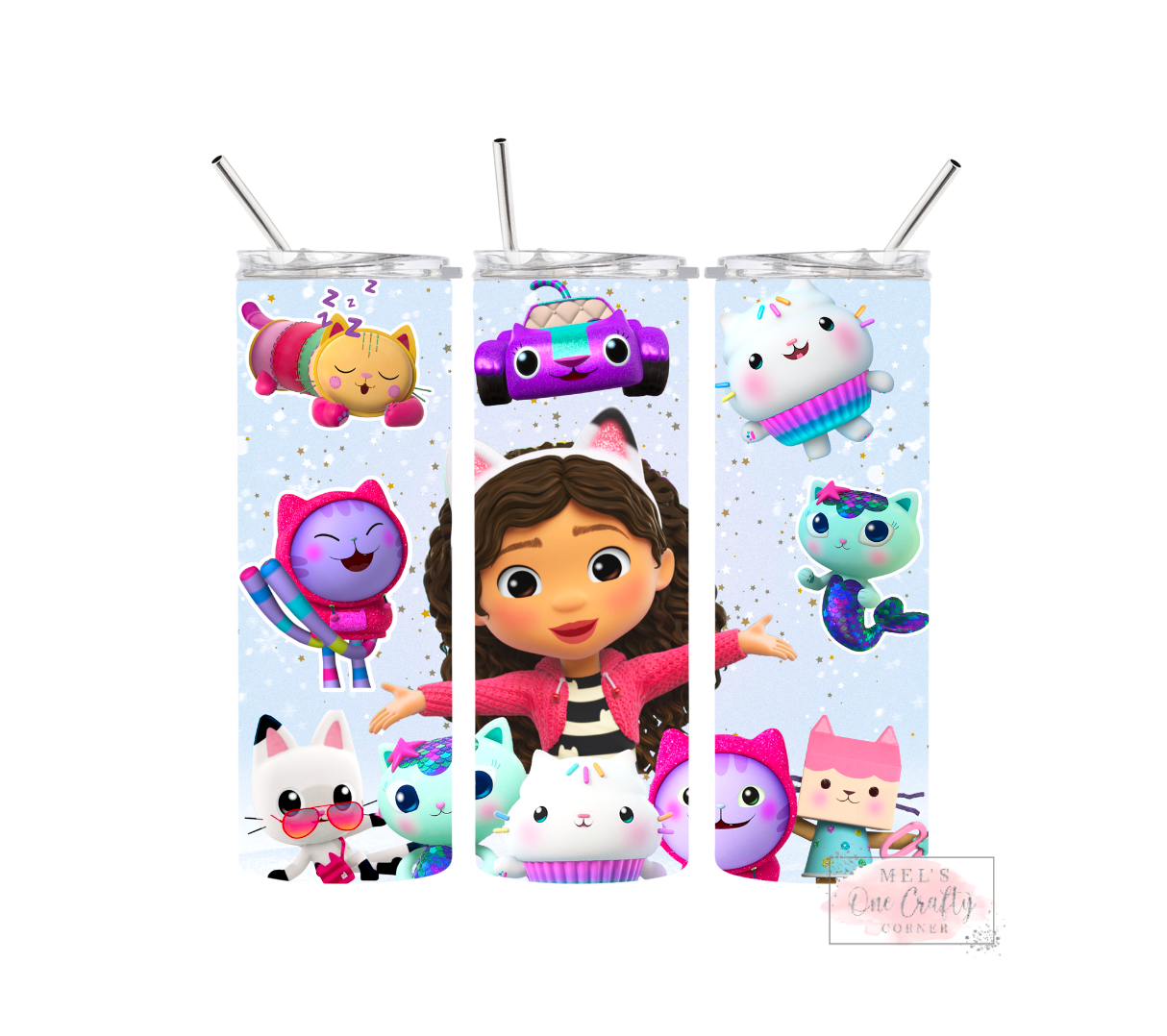 Sublimation Print Tumbler - Gabby 3