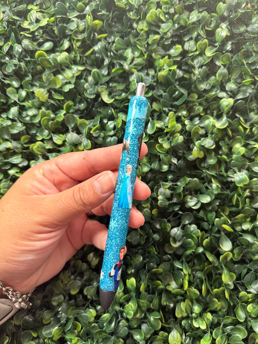 Frozen Glitter Pen