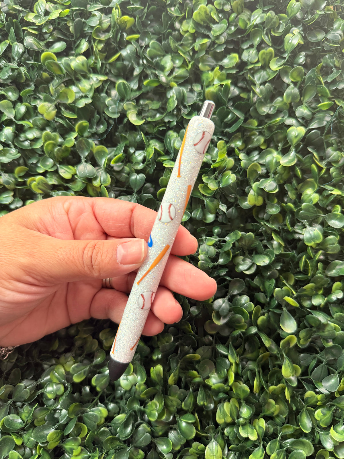 Custom Sports Glitter Pen