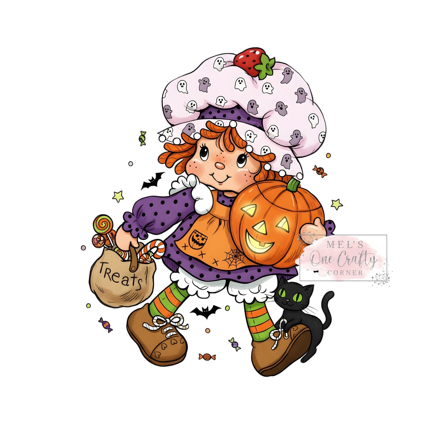 Strawberry Halloween - DTF Transfer