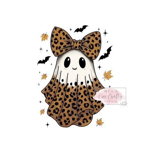 Leopard Ghost - DTF Transfer