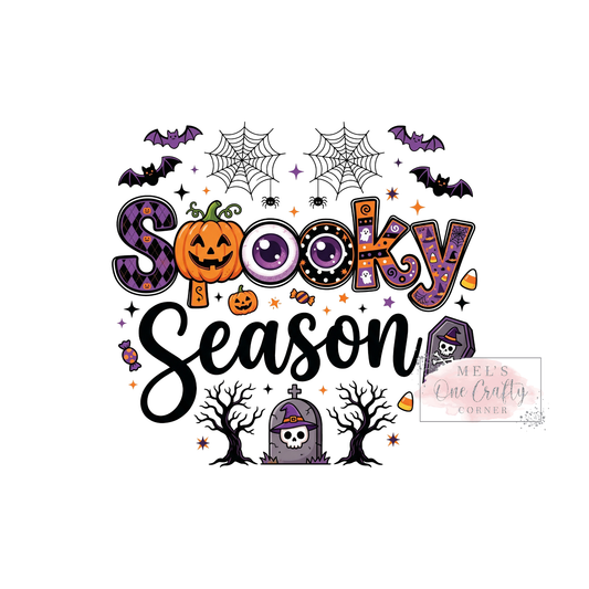 Halloween Spooky Season - DTF Transfer