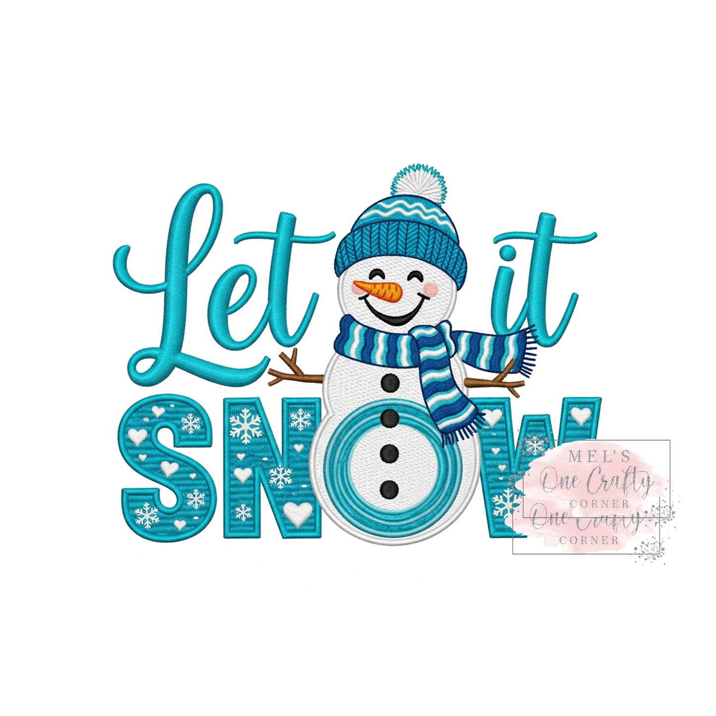 Let it Snow - DTF Transfer