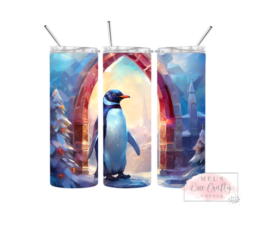 Winter Penguin Tumbler