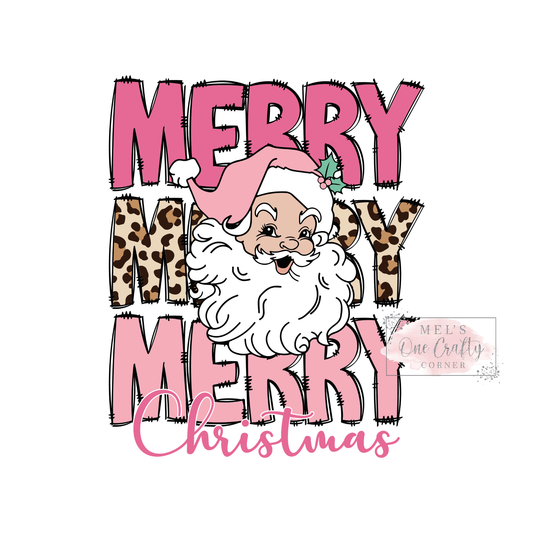 Merry Christmas - DTF Transfer