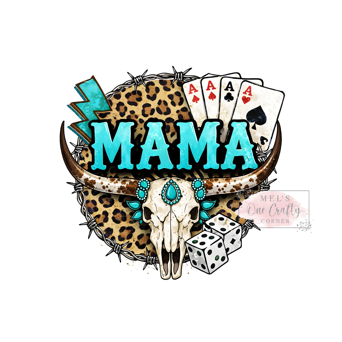 Western Casino Mama - DTF Transfer