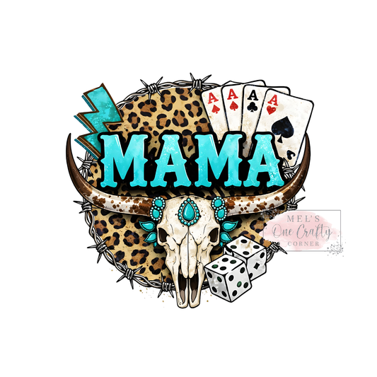 Western Casino Mama - DTF Transfer