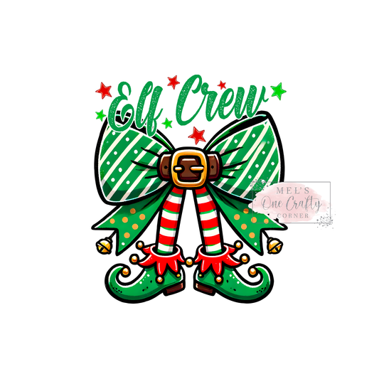 Elf Crew Coquette - DTF Transfer